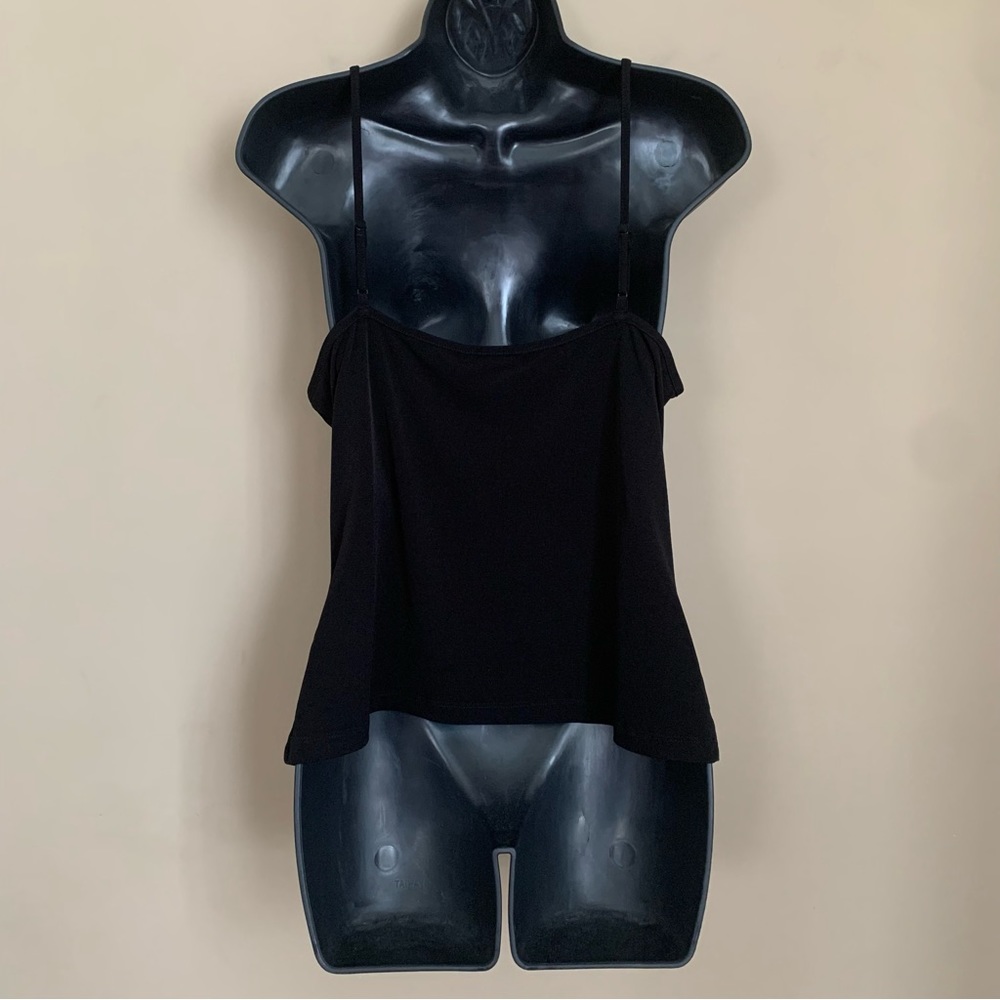 DKNY Black Spaghetti Strap Cami Tank Top - Picture 2 of 10